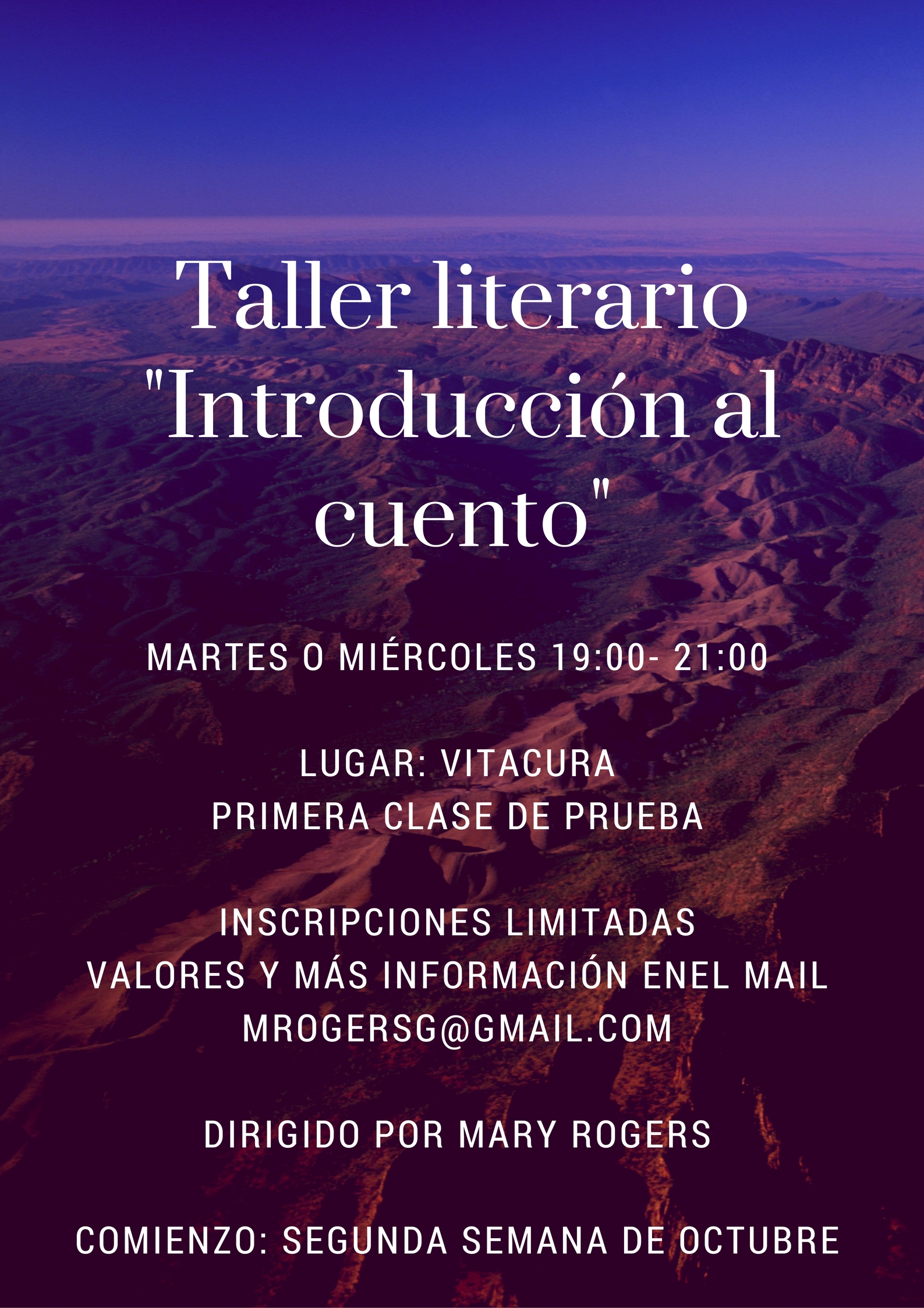 Taller Literario Introduccion Al Cuento Caf Virtual